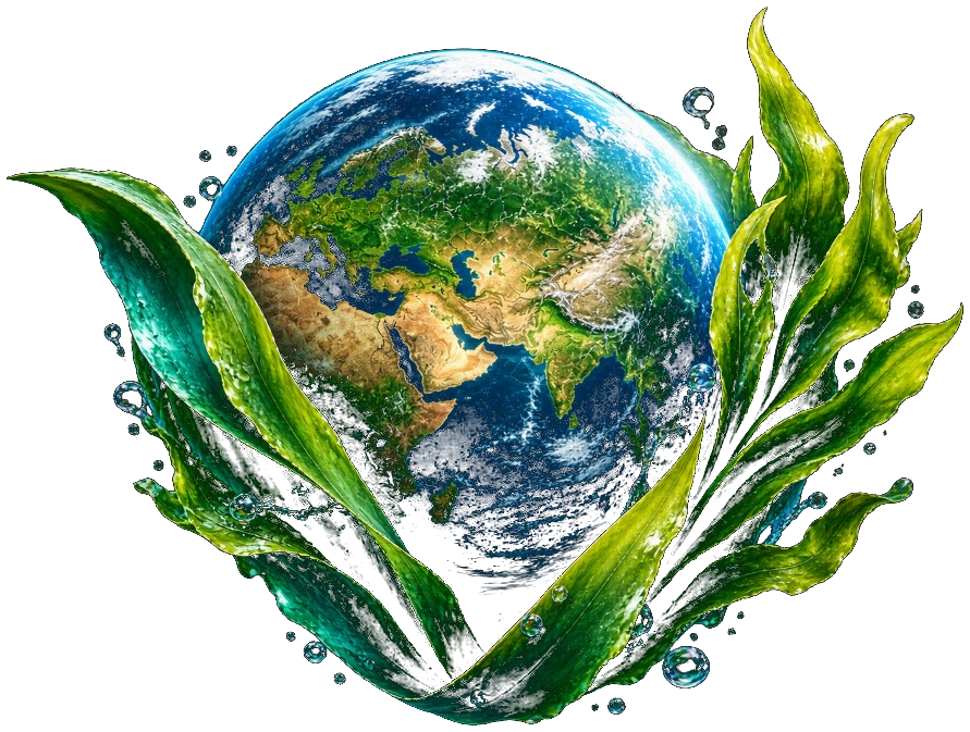 Земля в водорослях VerteraWorld