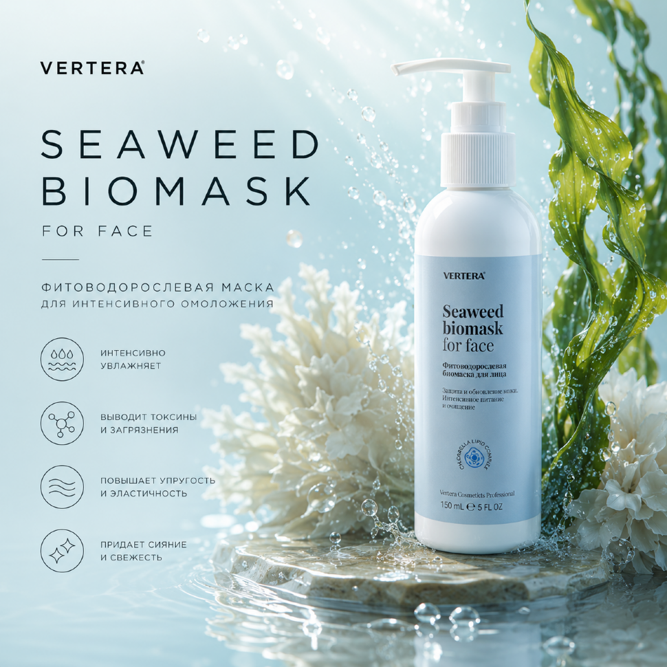 Seaweed biomask for face — VerteraWorld